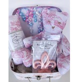 Maison Nola Storyland  Bamboo Swaddle Baby Gift Bundle | Pink