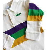 Lulu Bebe Mardi Gras Rugby Long Sleeve Shirt