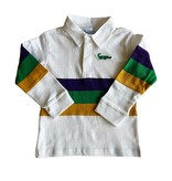 Lulu Bebe Mardi Gras Rugby Long Sleeve Shirt