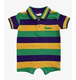 Lulu Bebe Mardi Gras Polo Shortall - Short Sleeve