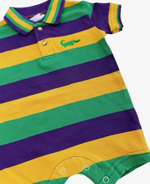 Lulu Bebe Mardi Gras Polo Shortall - Short Sleeve