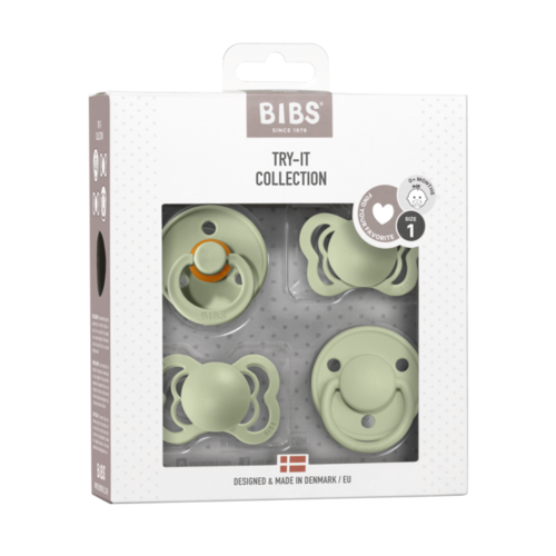 BIBS BIBS Try-It Pacifier Collection (Size 1) | 0-6m