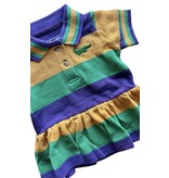 Lulu Bebe Mardi Gras Polo Shirt - Short Sleeve