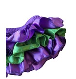 Huckadoo Don't Mess with My Toot Toot Ruffle Bloomers  | Purple