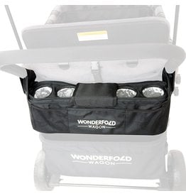 WonderFold WonderFold W4 Series Parent Console with 4 cupholders | Black (in store exclusive)