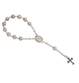 Cherished Moments Sterling Silver Baby Rosary Baptism Christening Gift