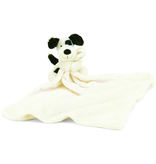 Jellycat Bashful Black & Cream Puppy Soother Lovey