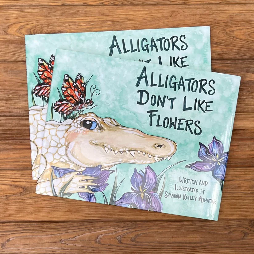 Books Alligators Don't Like Flowers Hardcover book