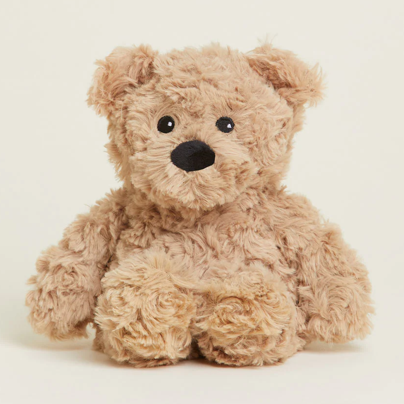 Warmies Brown Curly Bear Warmies Junior  (9in)