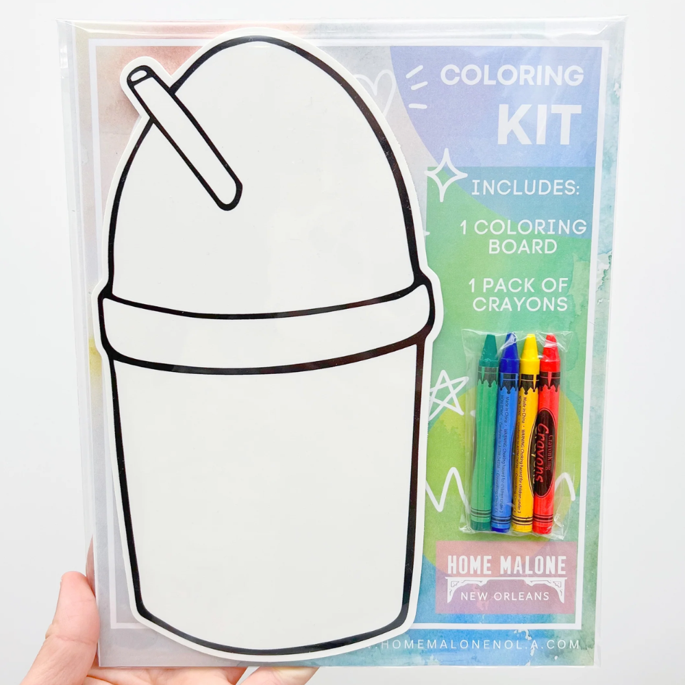 Home Malone Sno-Ball Coloring Kit