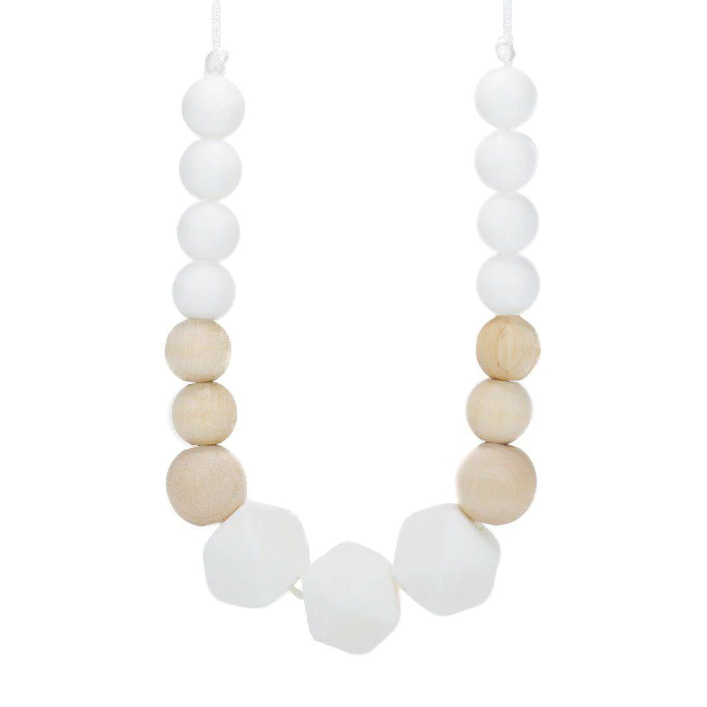 glitter and spice Silicone Teething Necklace | Ellie