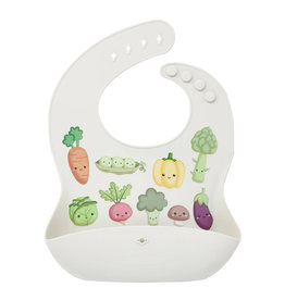 glitter and spice Printed Silicone Food Bucket Bibs