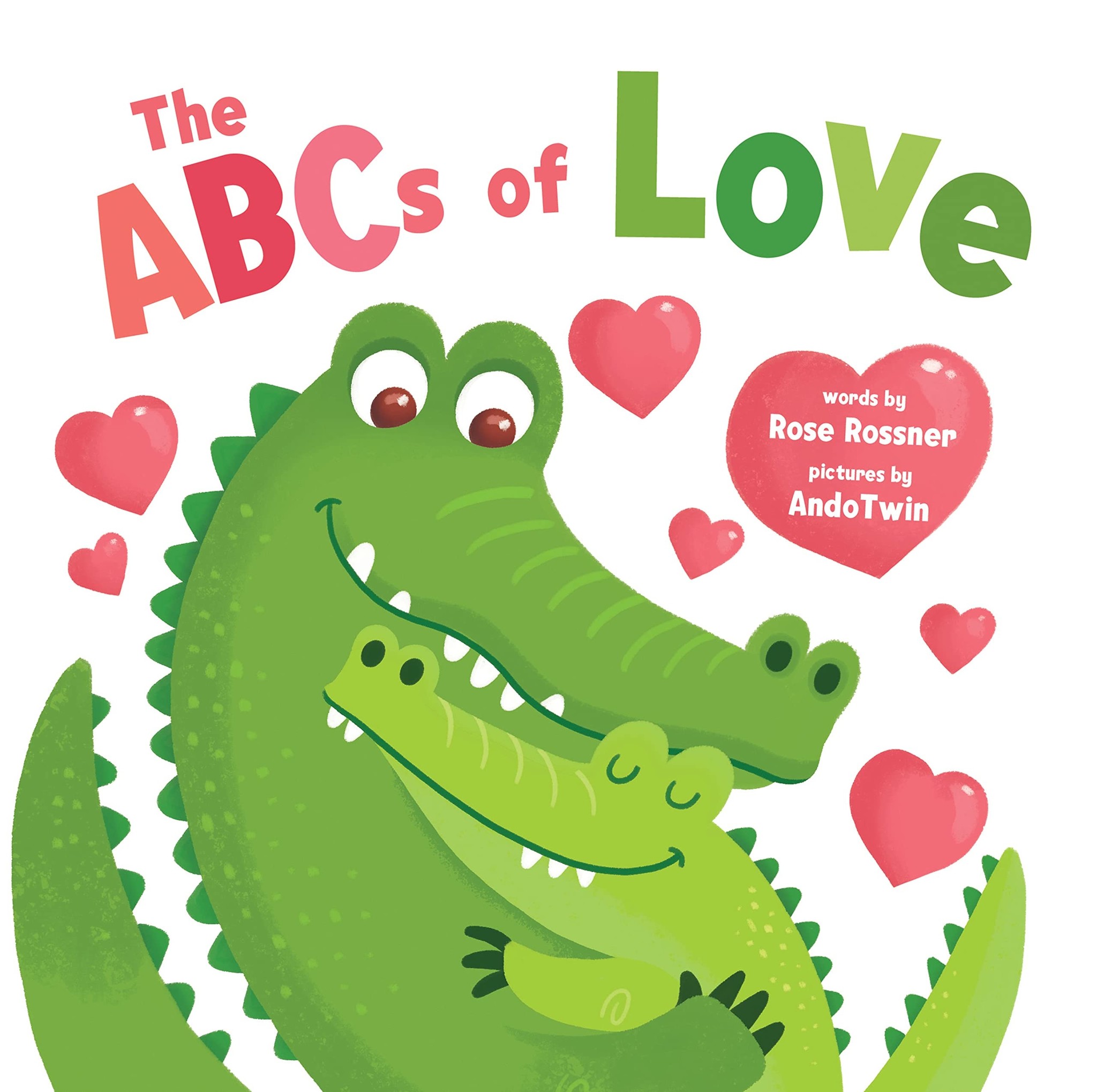 The ABC's of Love board book - ZukaBaby