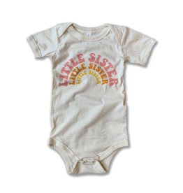 Rivet Apparel Co. Little Sister Onesie | Natural