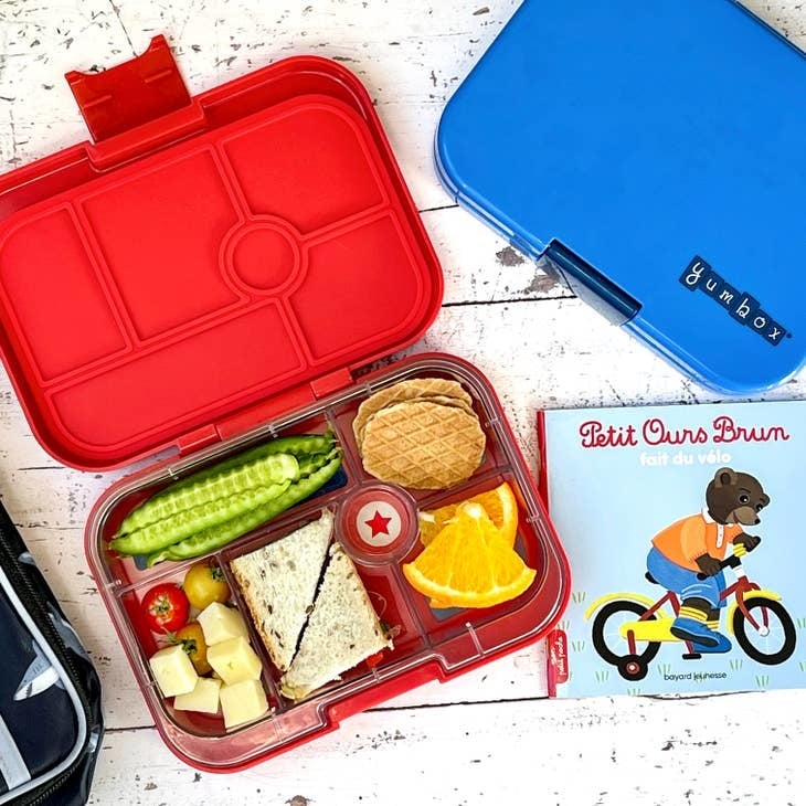 Leakproof Bento Box for Kids - Yumbox Lulu Purple