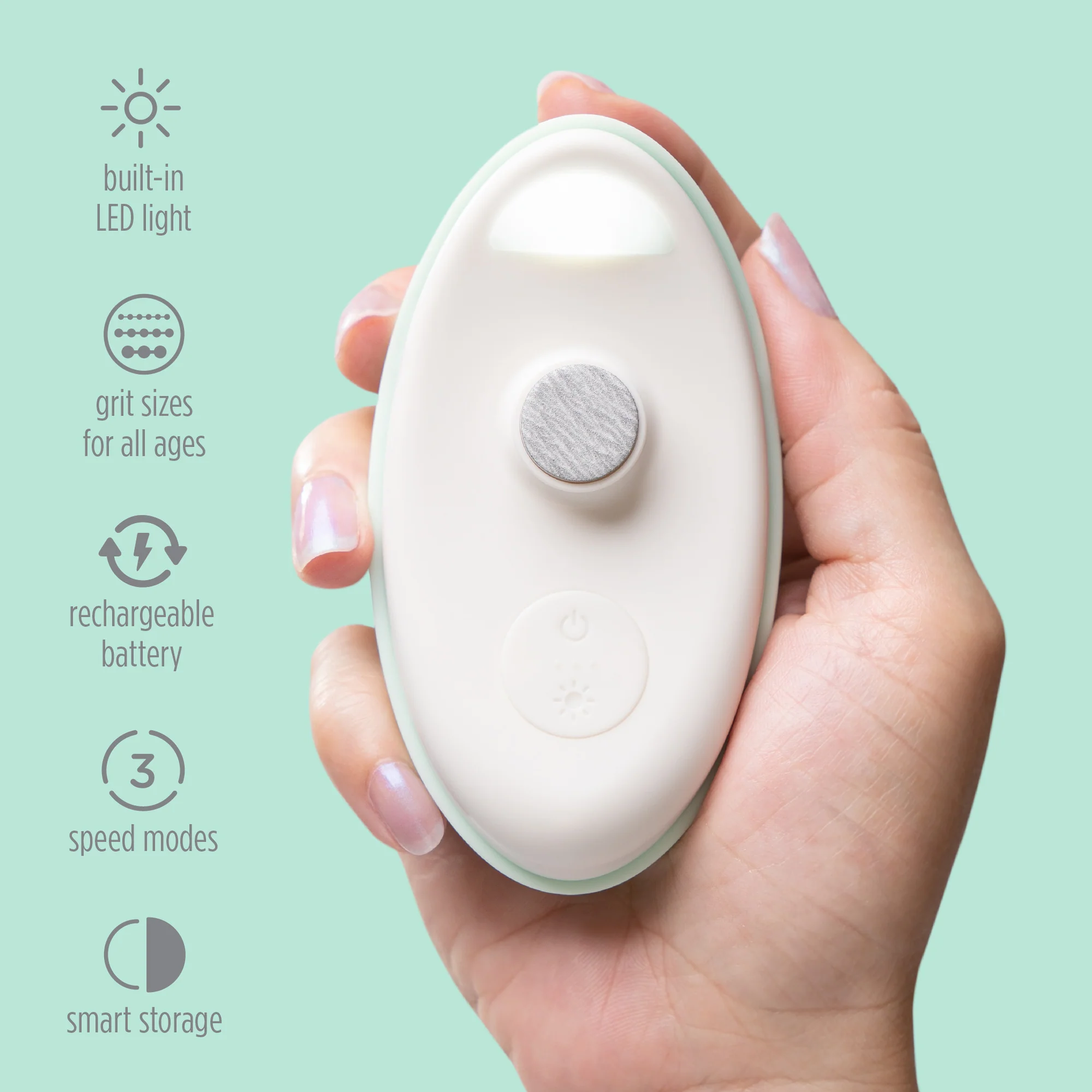 Olababy Rechargeable Electric Baby Nail Trimmer