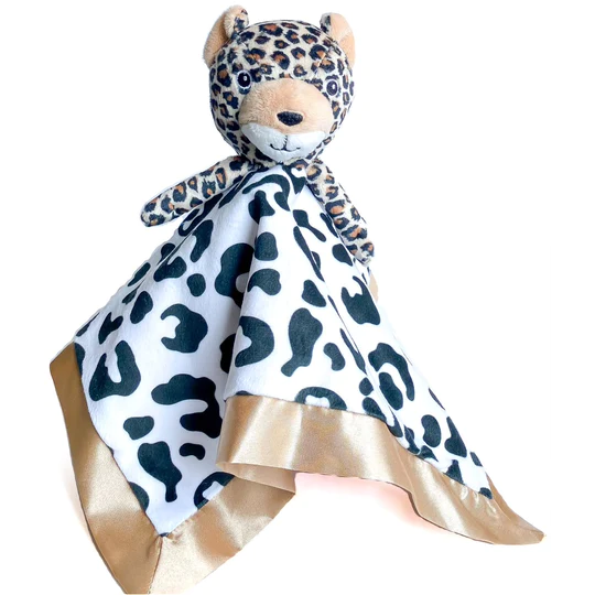Frankie Dean Nikki the Leopard Dream blanket + Bedtime Book Gift Set