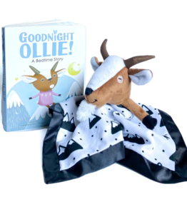 Frankie Dean Ollie the Goat Dream blanket + Bedtime Book Gift Set
