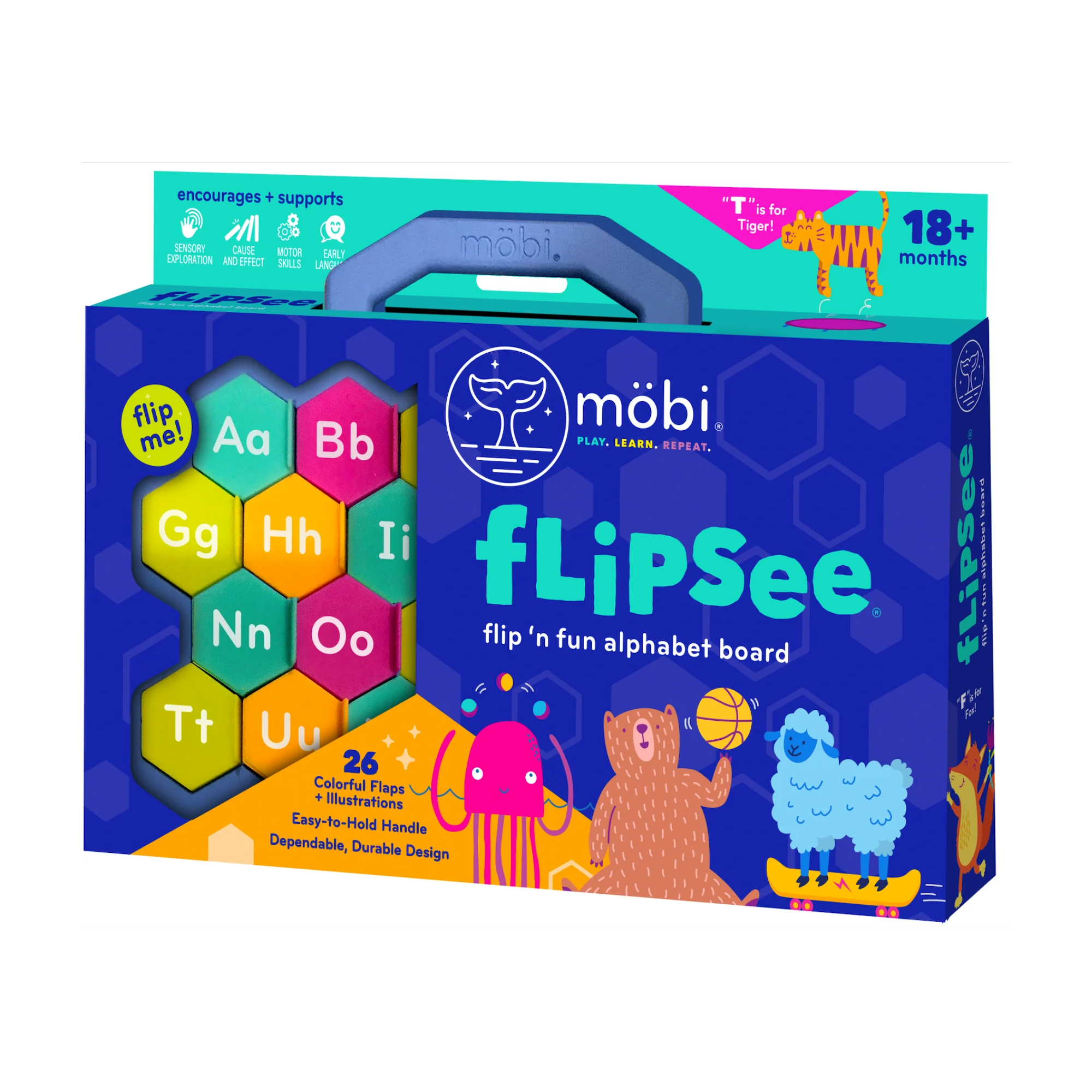 mobi games Flipsee Flip and Fun Alphabet Board