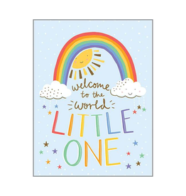 Gina B Designs Baby Greeting Card | Baby Rainbow