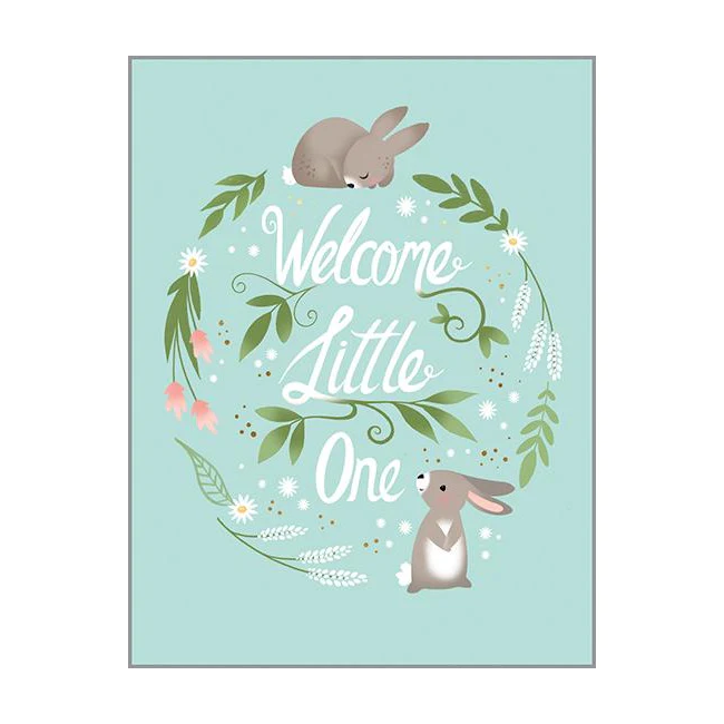 Gina B Designs Baby Greeting Card | Little Bunnies