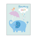 Gina B Designs Baby Greeting Card | Umbrella Shower
