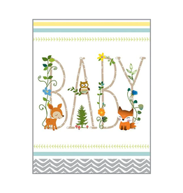 Gina B Designs Baby Greeting Card | Woodland Baby