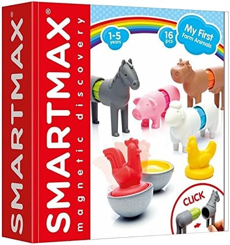 SmartMax SmartMax My First Farm Magnetic  Animals Set