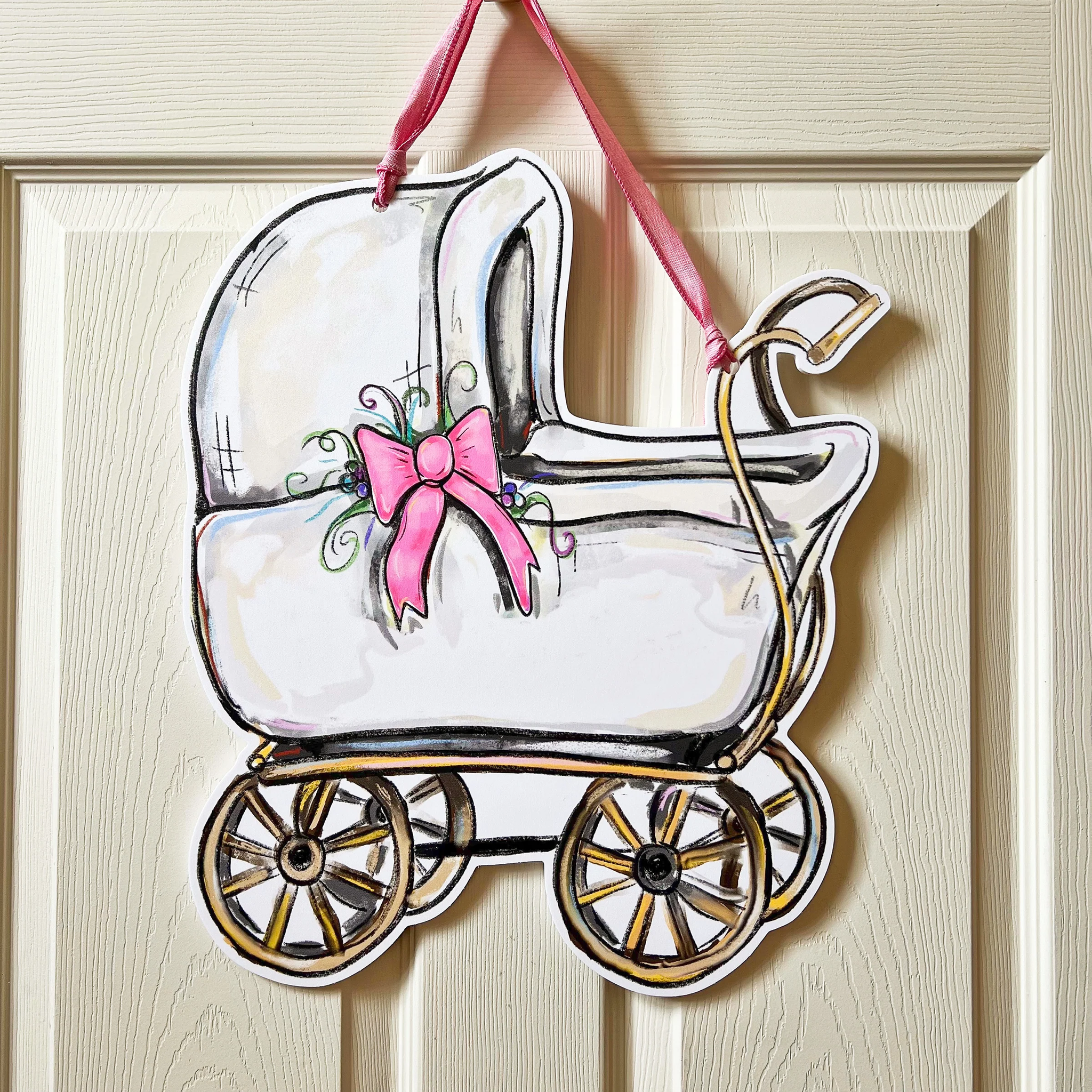 Home Malone Baby Carriage Door Hanger (In Store Exclusive)