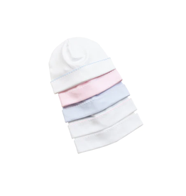 Proper Pima Newborn Cap | White