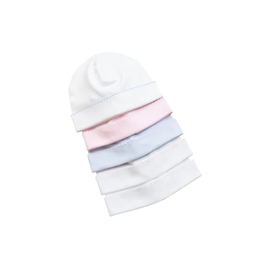 The Proper Peony Proper Pima Newborn Cap | White