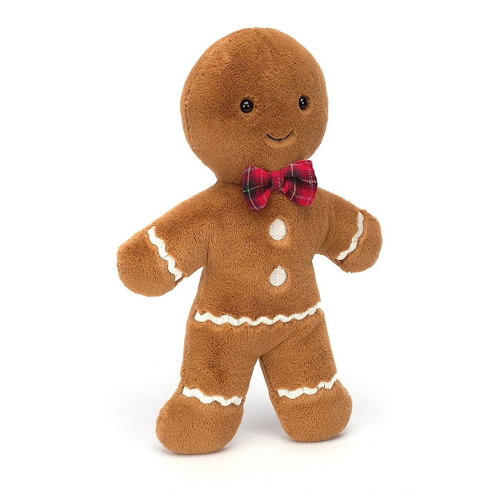 Jellycat Jolly Gingerbread Fred | Large