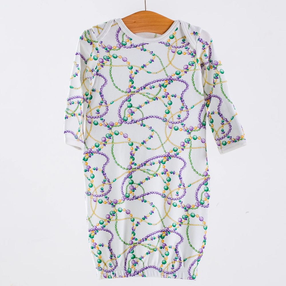 Nola Tawk Just Here for the Beads Organic Cotton Pajamas