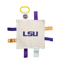 LSU Tigers Stroller Tag Toy Learning Lovey