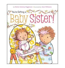 Books You're Getting a Baby Sister (board book)