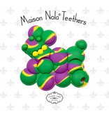 Maison Nola Bead Dog Silicone Teether | Marble