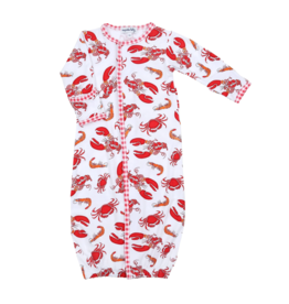 Magnolia Baby Feeling Snappy Pima Converter Gown