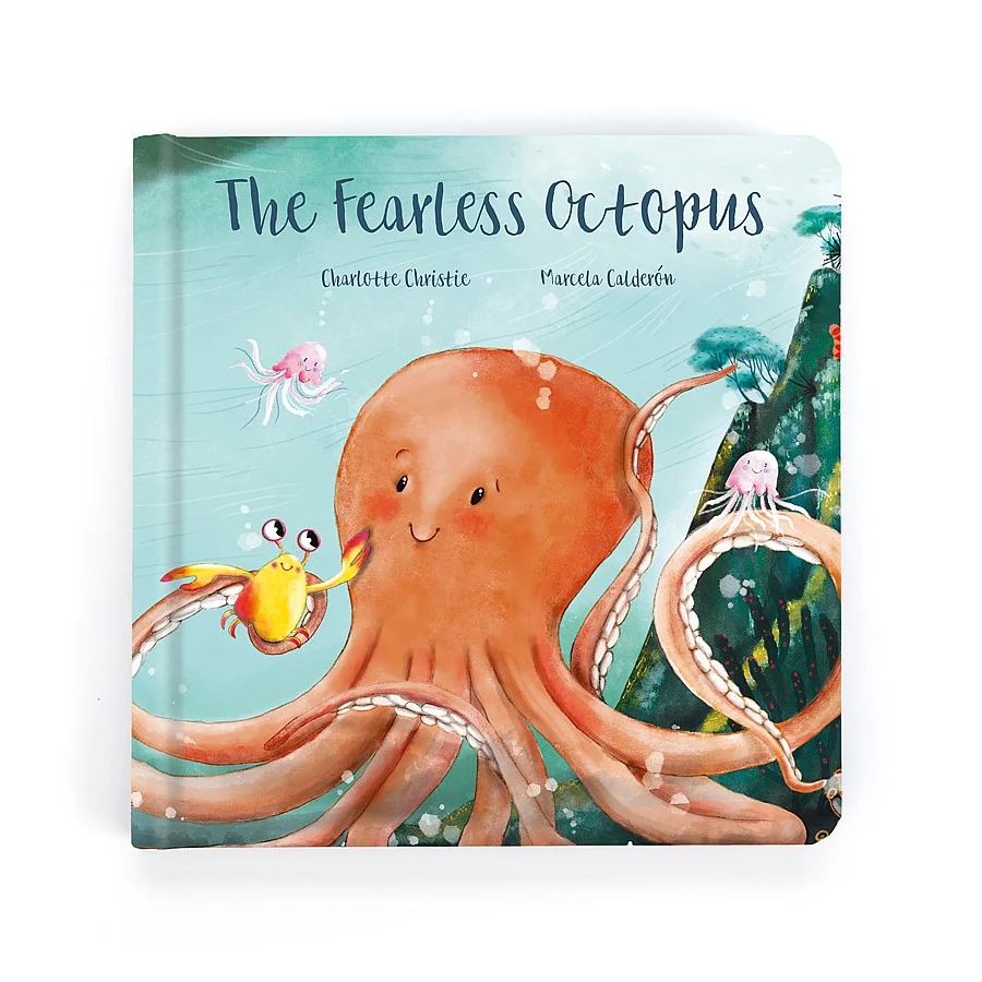 Jellycat Odell, the Fearless Octopus board book