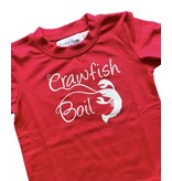 Blended Spirit Clothing Line Red Crawfish Boil Tee