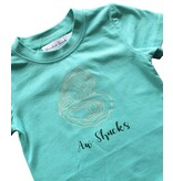 Blended Spirit Clothing Line Turquoise Oyster Tee