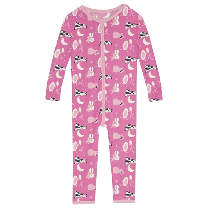 KicKee Pants Print Convertible Sleeper with 2 Way Zipper | Tulip Hey Diddle Diddle