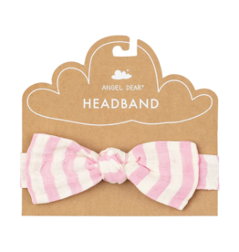 Angel Dear Pink Stripe Headband