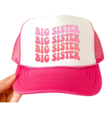 The Babe Co. Wavy Big Sister Kids Sibling Hat