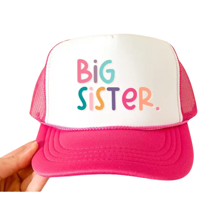 The Babe Co. Big Sister Kids Sibling Hat