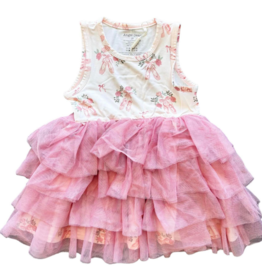 Angel Dear Ballet Shoes Ballerina Smocked Dress