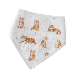 Nola Tawk Most Valuable Cub: Louisiana Organic Muslin Bib