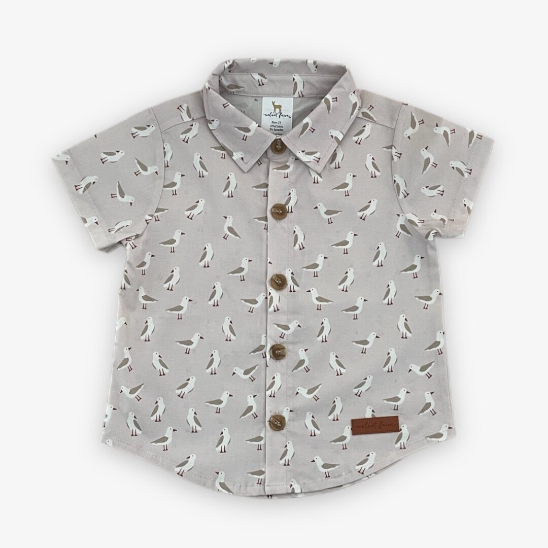 Velvet Fawn Seagull Nash Button Down Shirt
