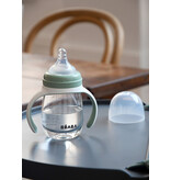 BEABA BEABA 2-in-1 Bottle to Sippy Training Cup | Sage