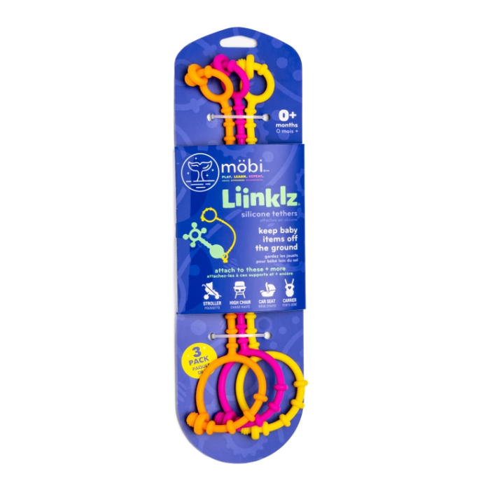 mobi games Liinklz  Silicone "Everything" Tethers | 3 Pack