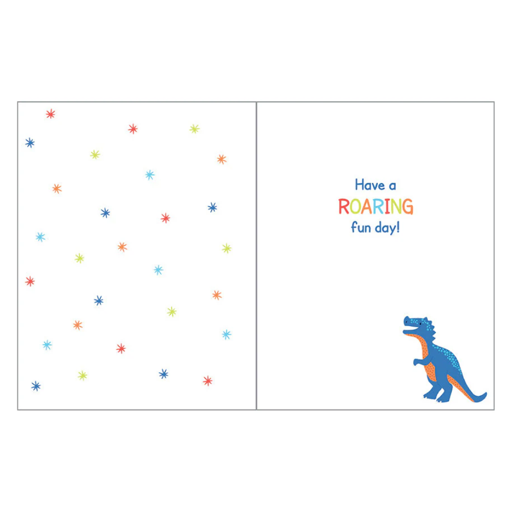 Birthday Greeting Card | Birthday Dino-Kids